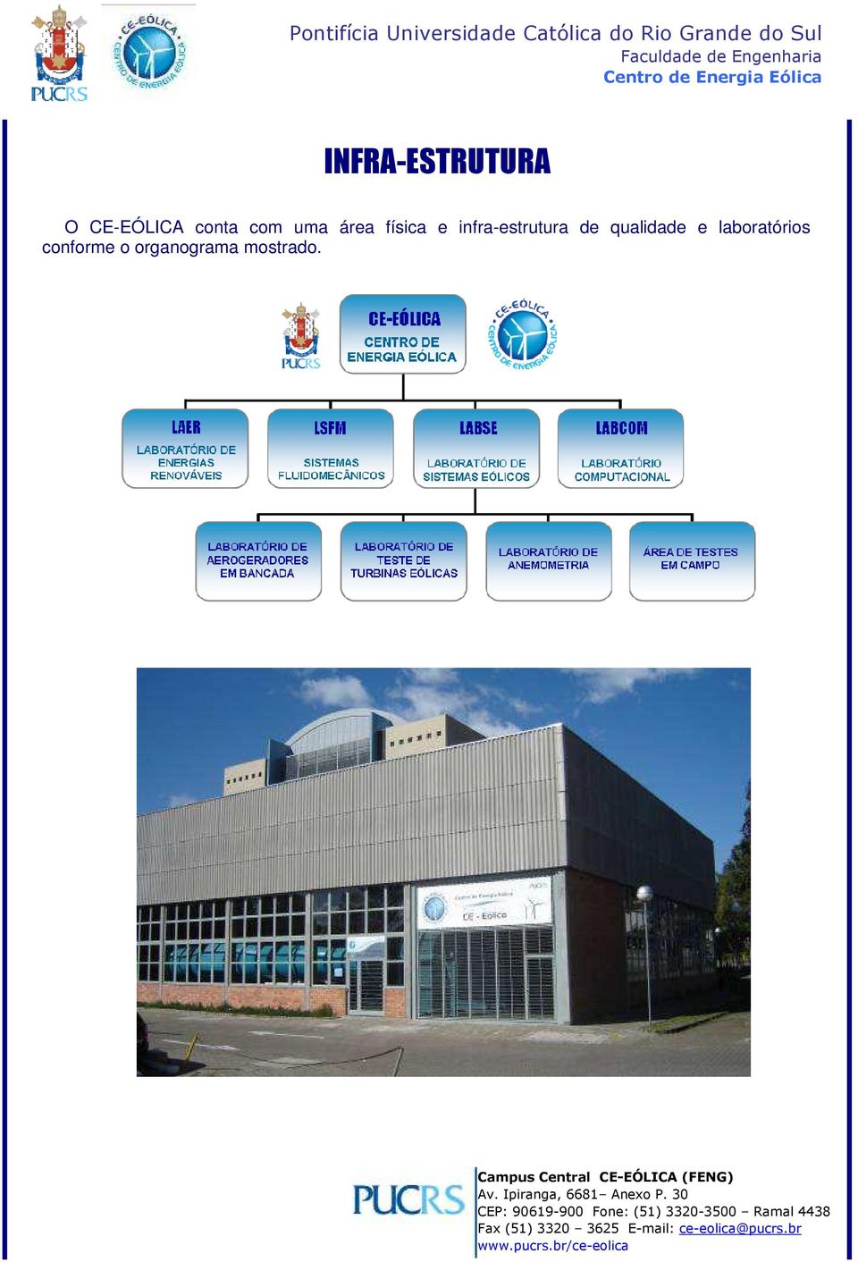 infra-estrutura de qualidade e