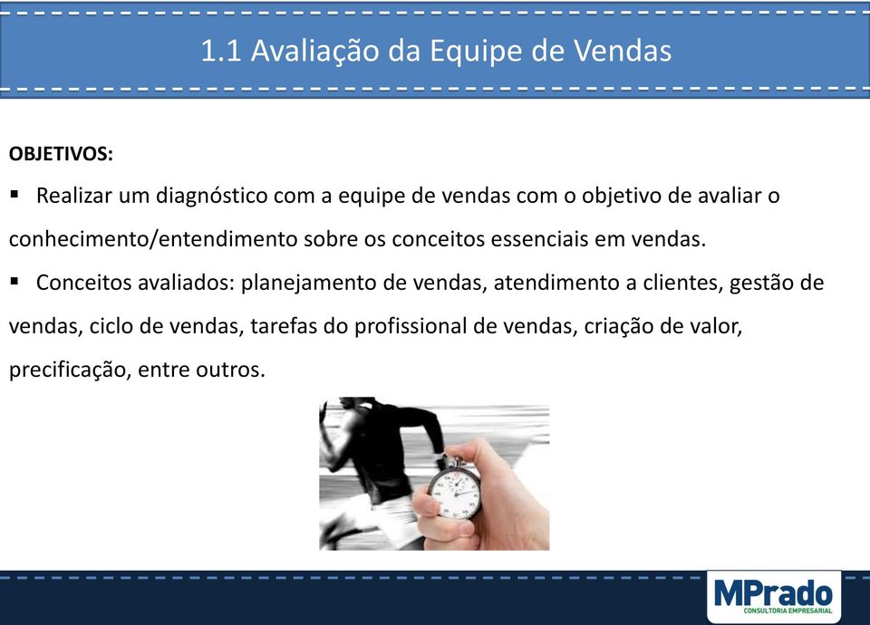 Conceitos avaliados: planejamento de vendas, atendimento a clientes, gestão de vendas, ciclo de