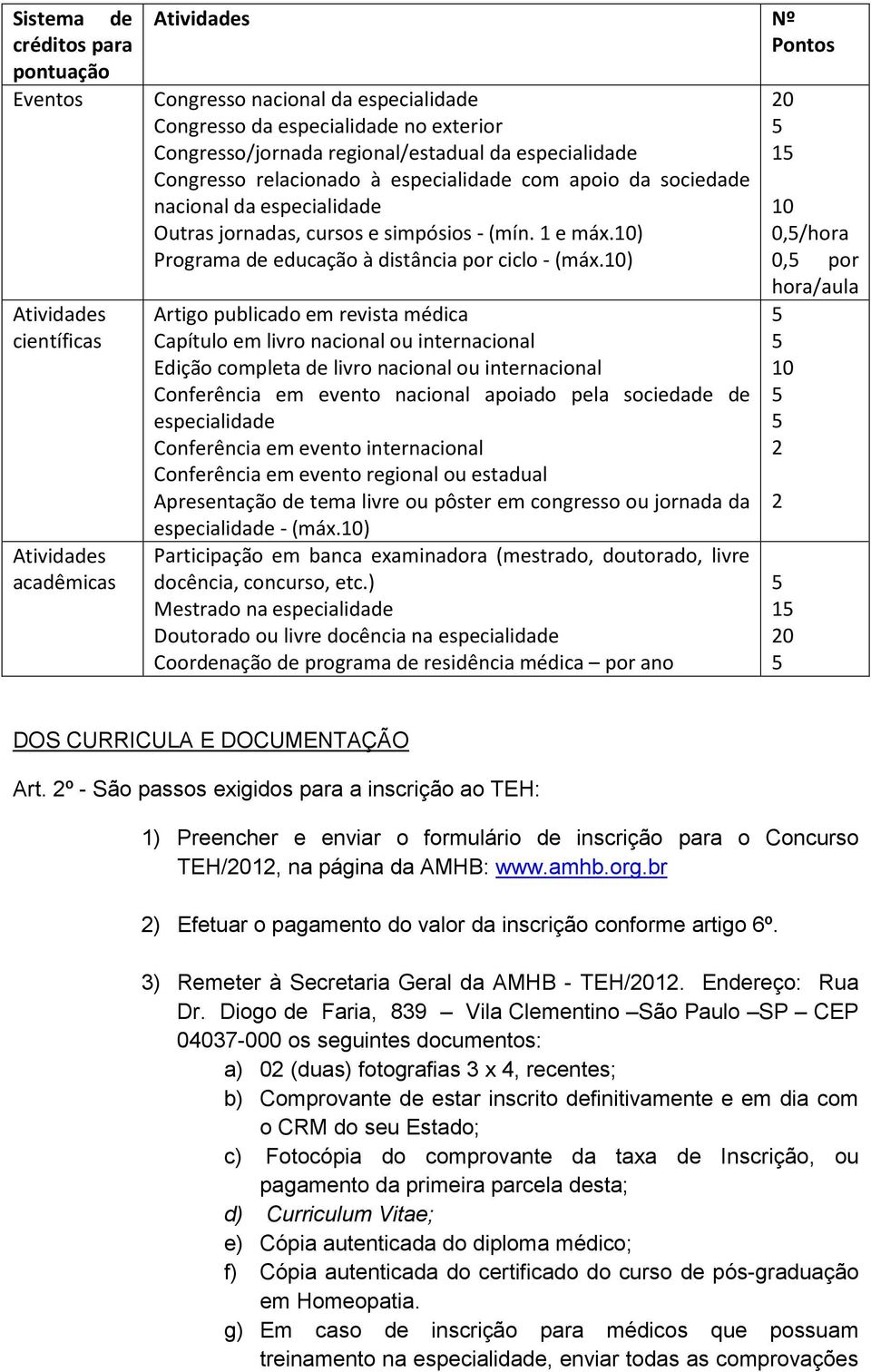 10) Programa de educação à distância por ciclo - (máx.