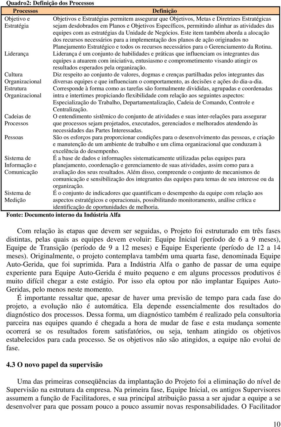 Este item também aborda a alocação dos recursos necessários para a implementação dos planos de ação originados no Planejamento Estratégico e todos os recursos necessários para o Gerenciamento da