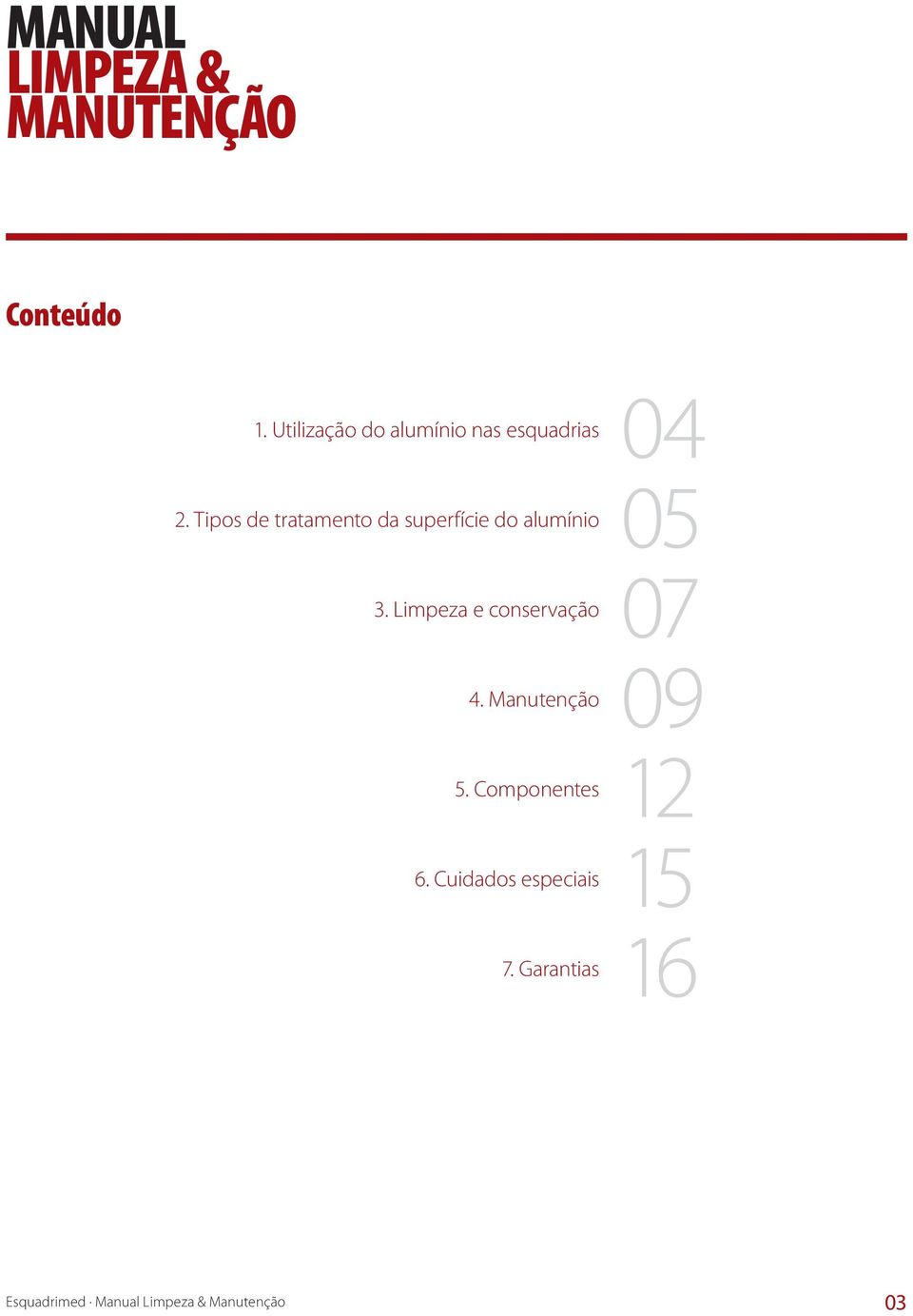 Tipos de tratamento da superfície do alumínio 3.