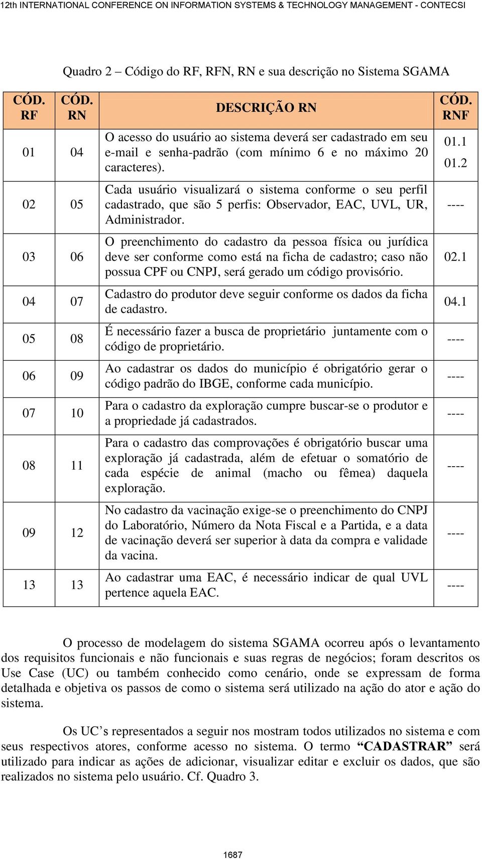 Cada usuário visualizará o sistema conforme o seu perfil cadastrado, que são 5 perfis: Observador, EAC, UVL, UR, Administrador.