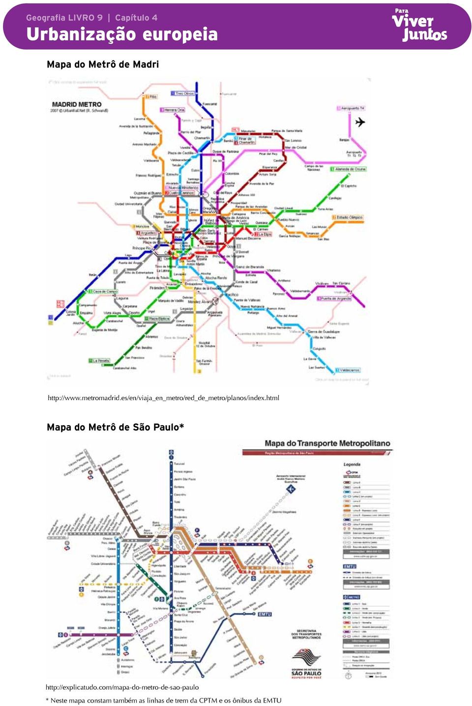 html Mapa do Metrô de São Paulo* http://explicatudo.