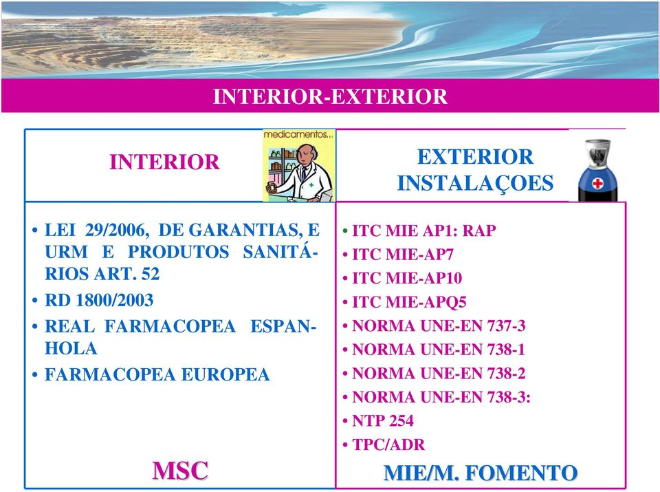 52 RD 1800/2003 REAL FARMACOPEA ESPAN- HOLA FARMACOPEA EUROPEA MSC ITC MIE AP1: RAP