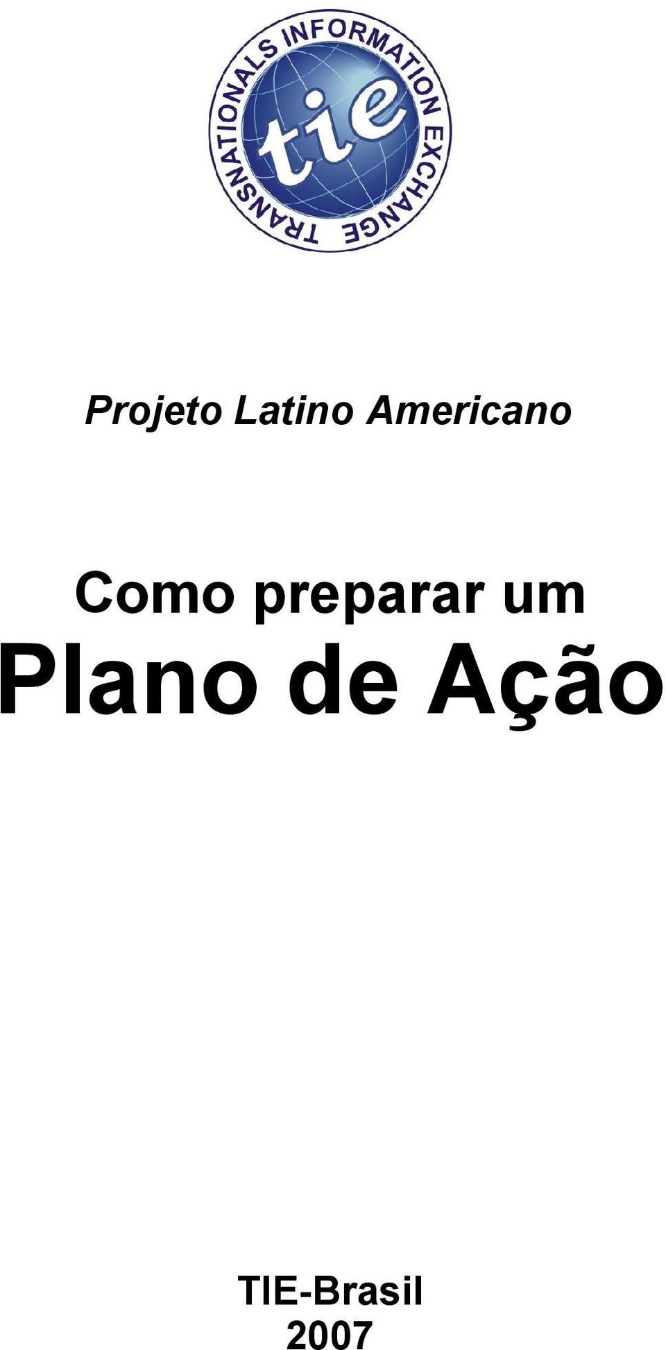 preparar um Plano