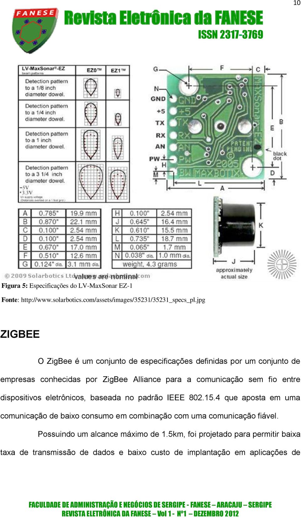 sem fio entre dispositivos eletrônicos, baseada no padrão IEEE 802.15.