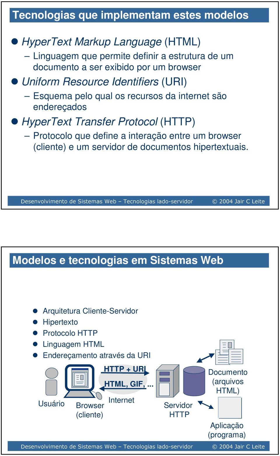 servidor de documentos hipertextuais.