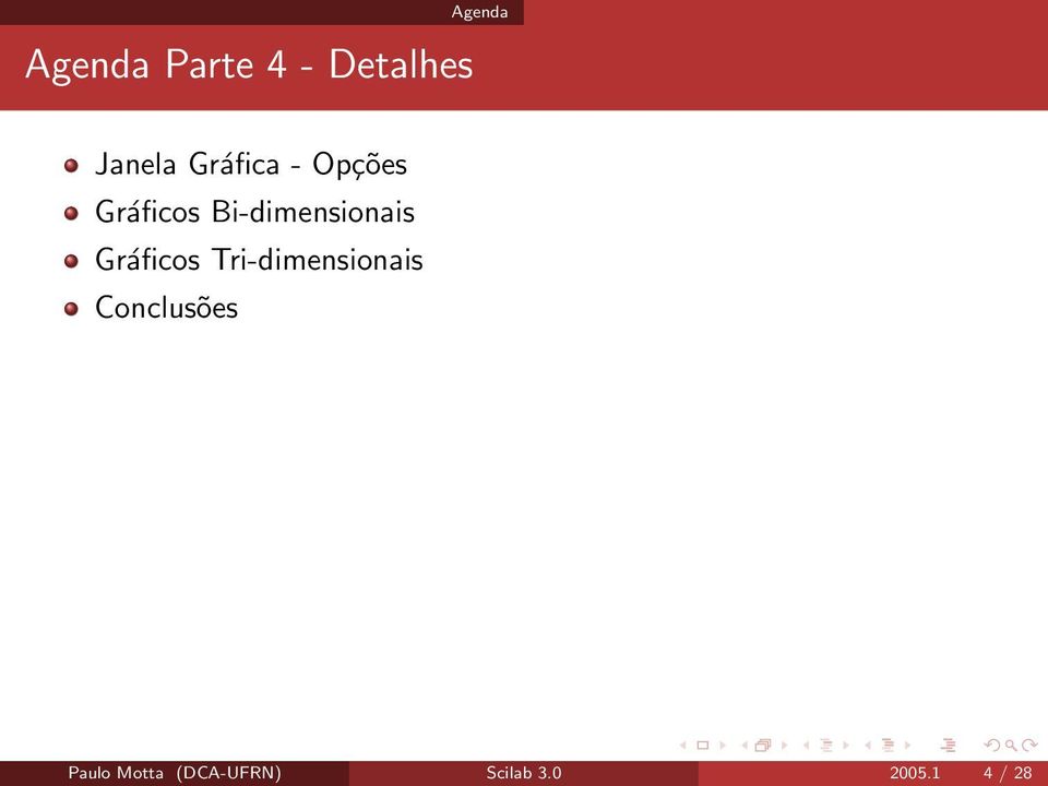 Gráficos Tri-dimensionais Conclusões