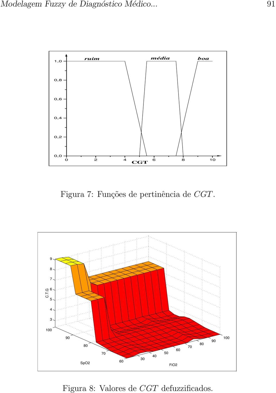 Figura 7: Funções de pertinência de CGT.
