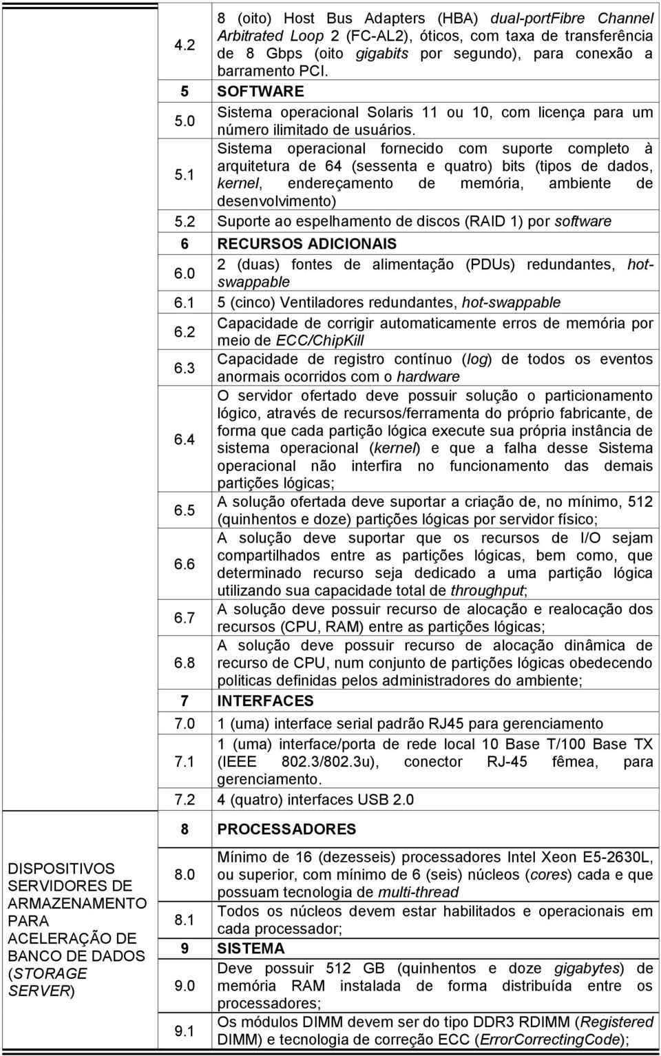 Sistema operacional fornecido com suporte completo à arquitetura de 64 (sessenta e quatro) bits (tipos de dados, 5.1 kernel, endereçamento de memória, ambiente de desenvolvimento) 5.