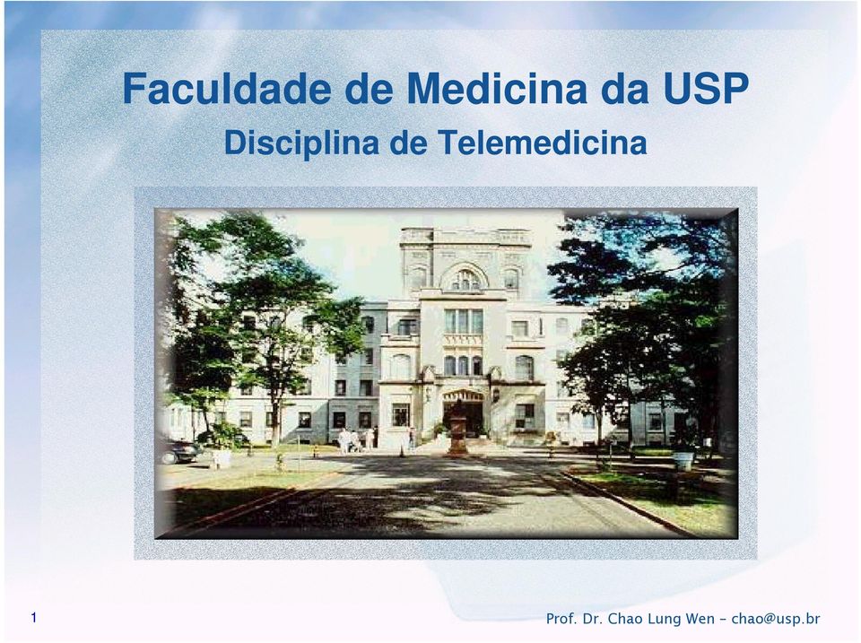 USP Disciplina