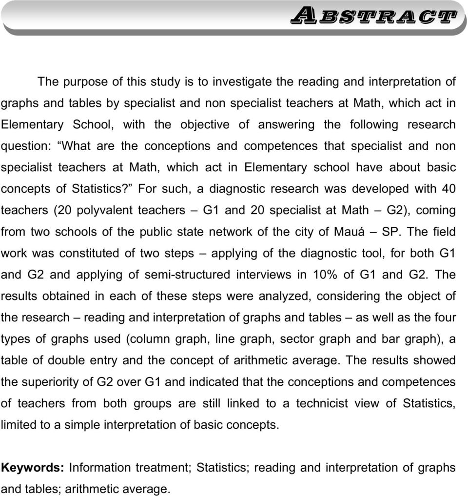 concepts of Statistics?