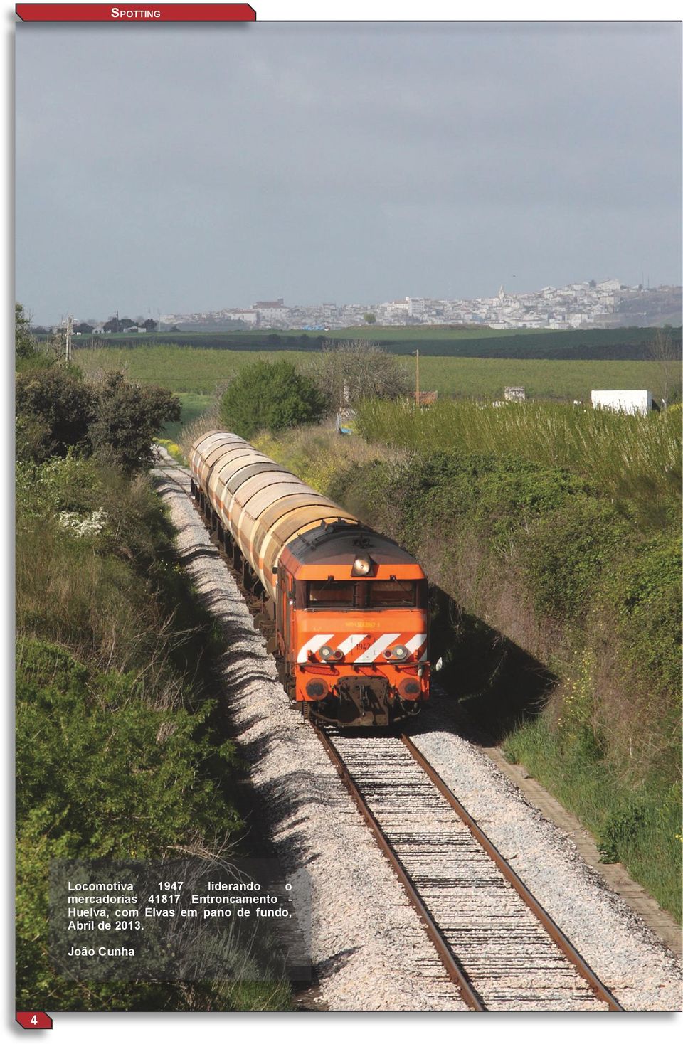 Entroncamento - Huelva, com Elvas