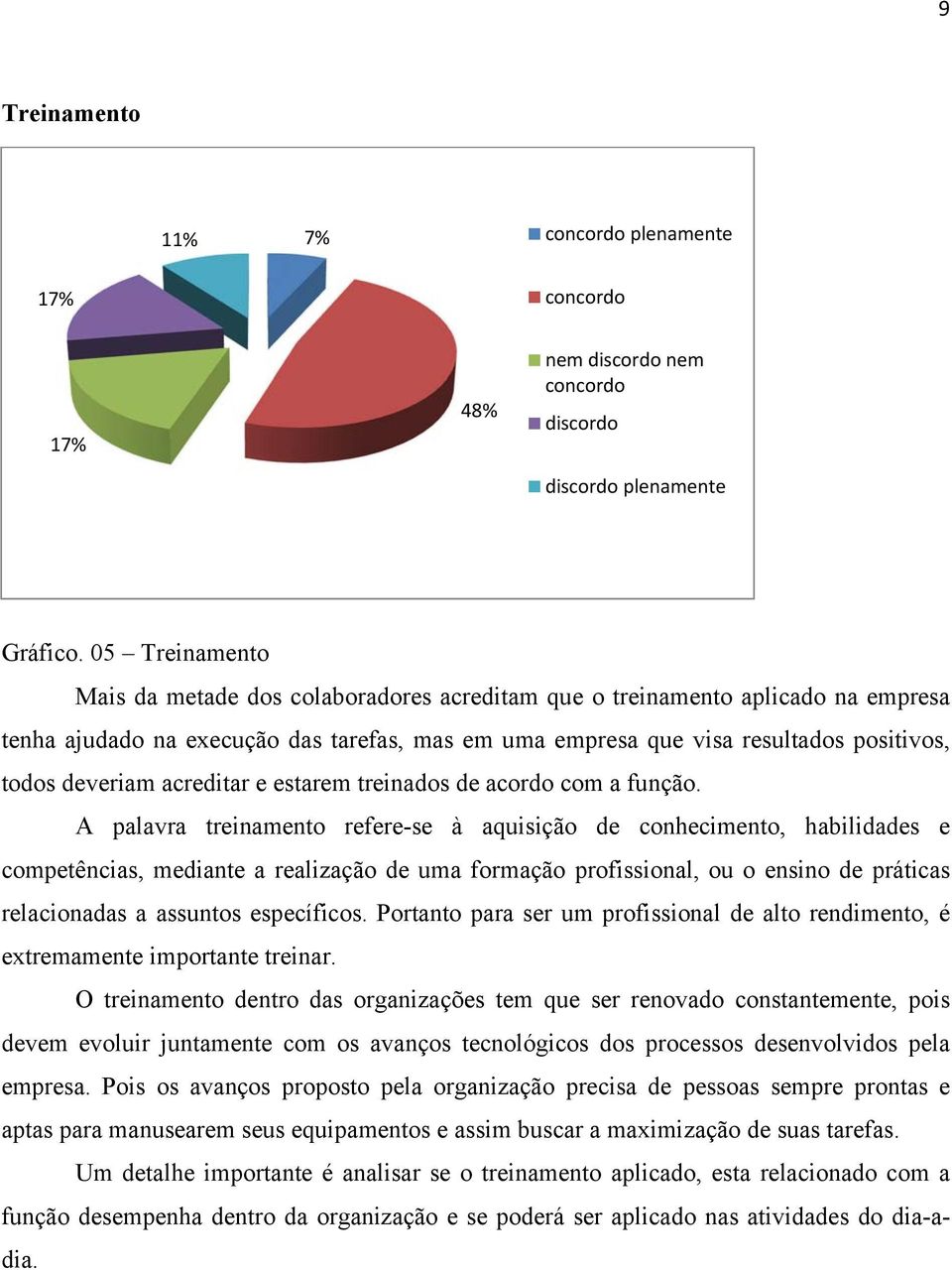 acreditar e estarem treinados de acordo com a função.