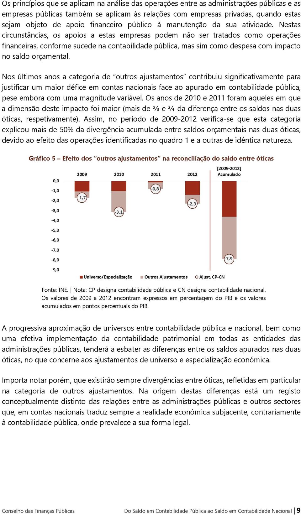 Nestas circunstâncias, os apoios a estas empresas podem não ser tratados como operações financeiras, conforme sucede na contabilidade pública, mas sim como despesa com impacto no saldo orçamental.