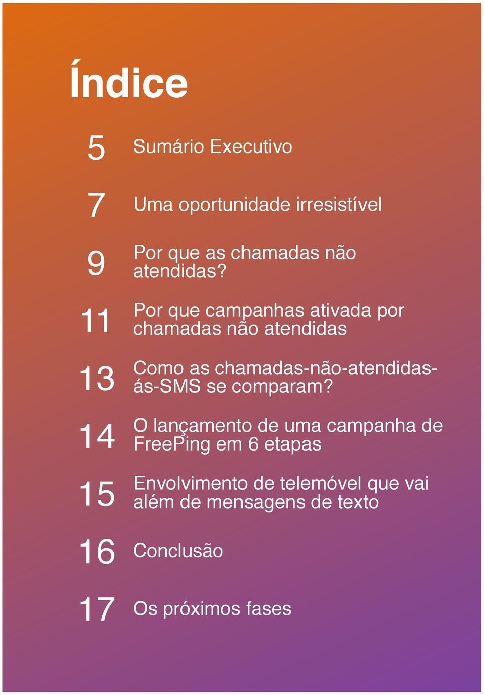 Por que campanhas ativada por chamadas não atendidas Como as chamadas-não-atendidasás-sms