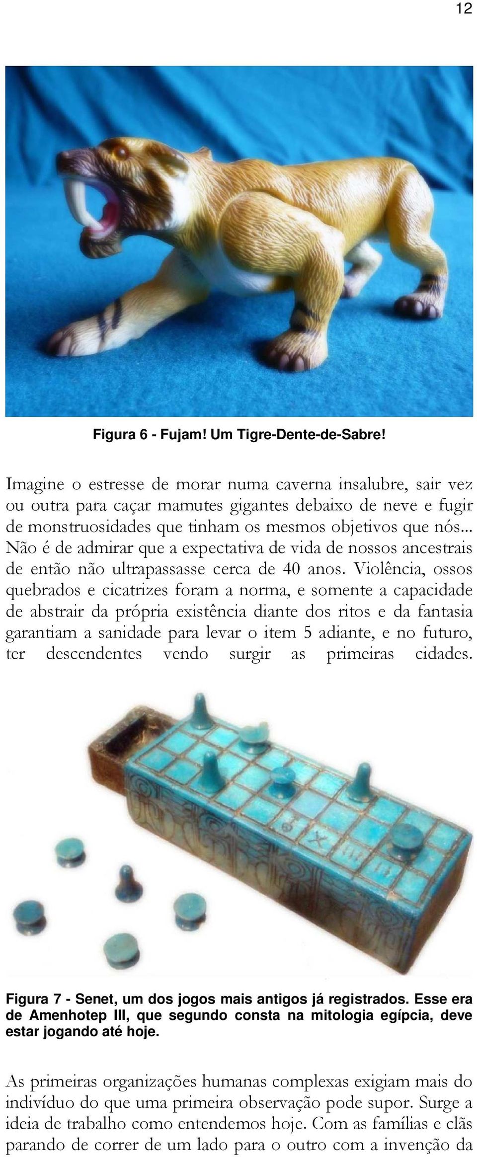 .. Não é de admirar que a expectativa de vida de nossos ancestrais de então não ultrapassasse cerca de 40 anos.