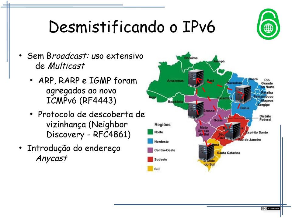 ICMPv6 (RF4443) Protocolo de descoberta de vizinhança