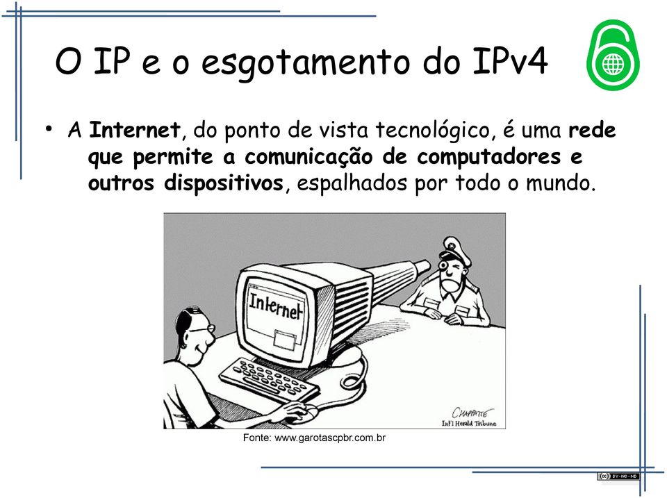 comunicação de computadores e outros dispositivos,