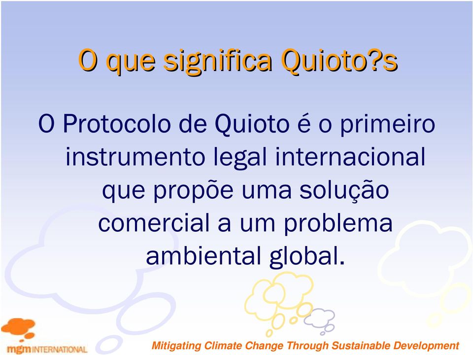 instrumento legal internacional que