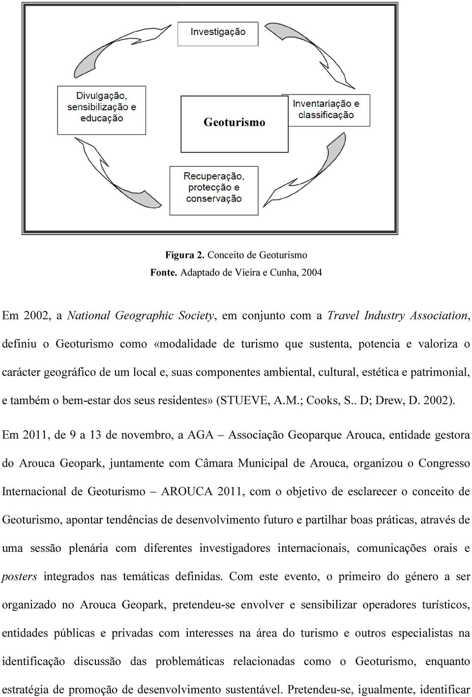 valoriza o carácter geográfico de um local e, suas componentes ambiental, cultural, estética e patrimonial, e também o bem-estar dos seus residentes» (STUEVE, A.M.; Cooks, S.. D; Drew, D. 2002).