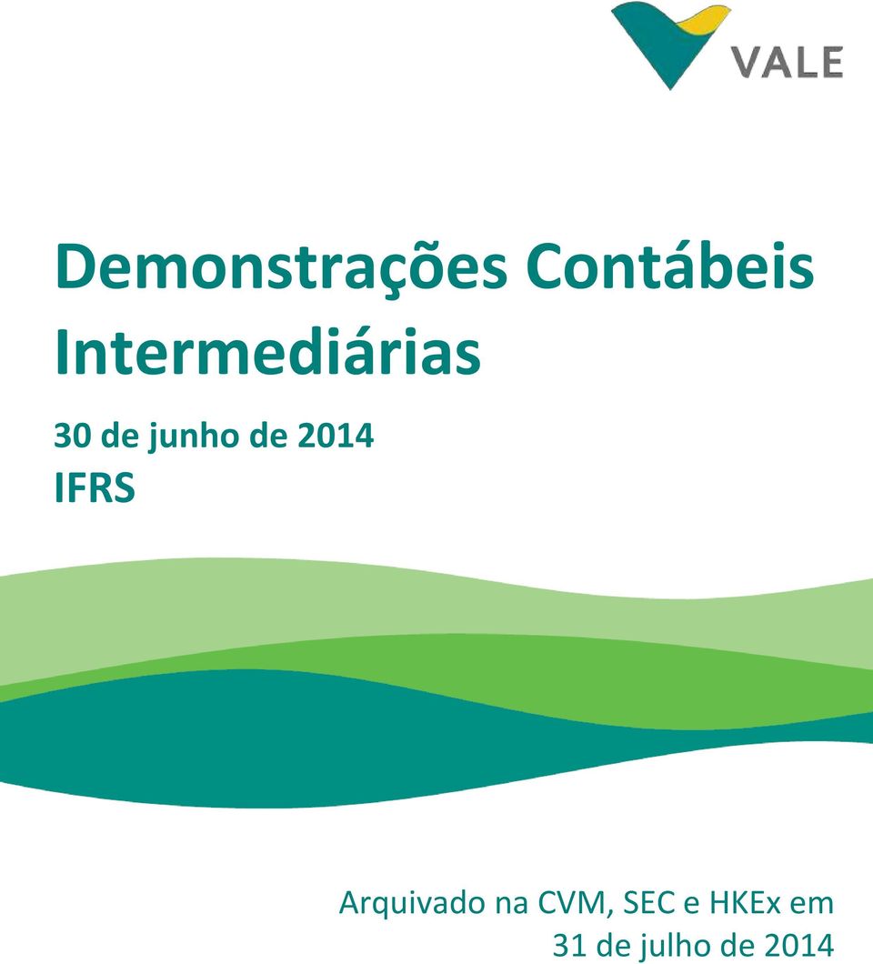 Intermediárias IFRS