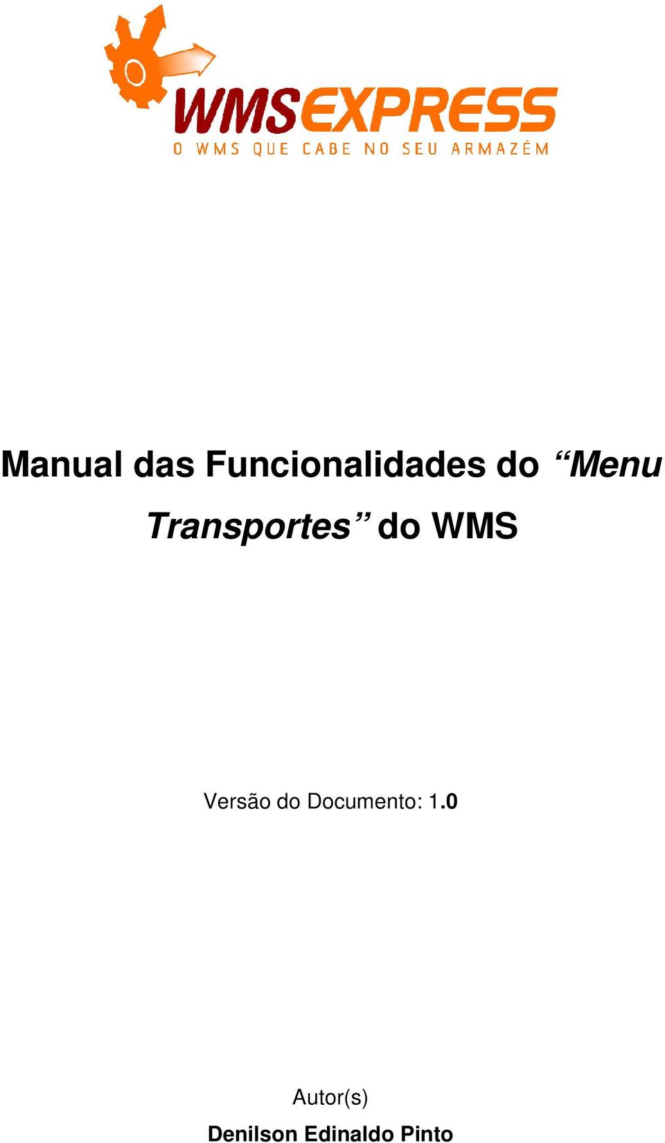 Versão do Documento: 1.