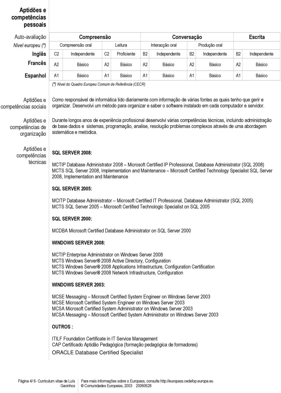 organização Como responsável de informática lido diariamente com informação de várias fontes as quais tenho que gerir e organizar.