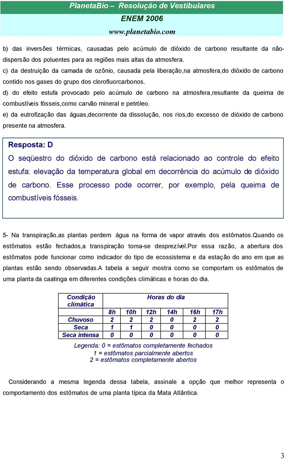 d) do efeito estufa provocado pelo acúmulo de carbono na atmosfera,resultante da queima de combustíveis fósseis,como carvão mineral e petróleo.