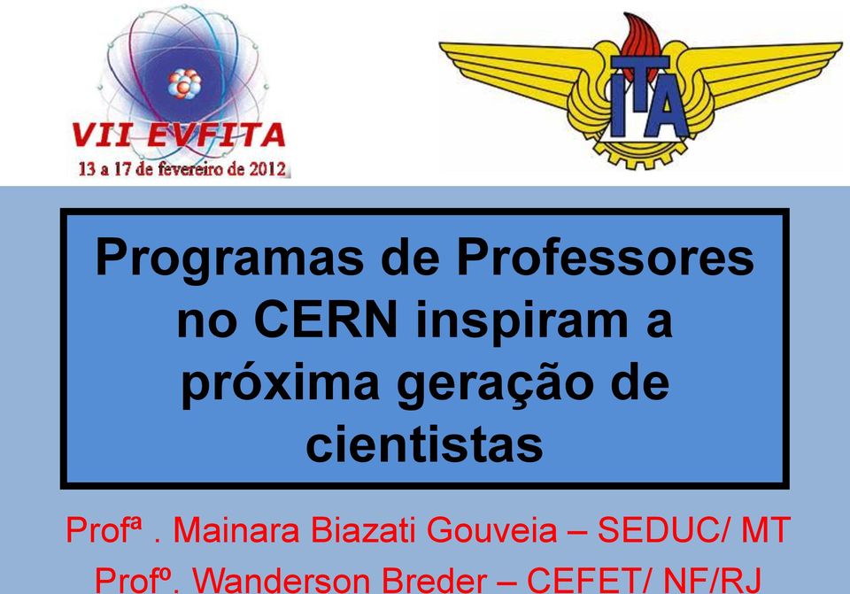 cientistas Profª.