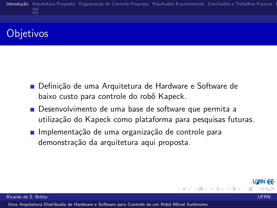 Desenvolvimento de uma base de software que permita a utilização do Kapeck