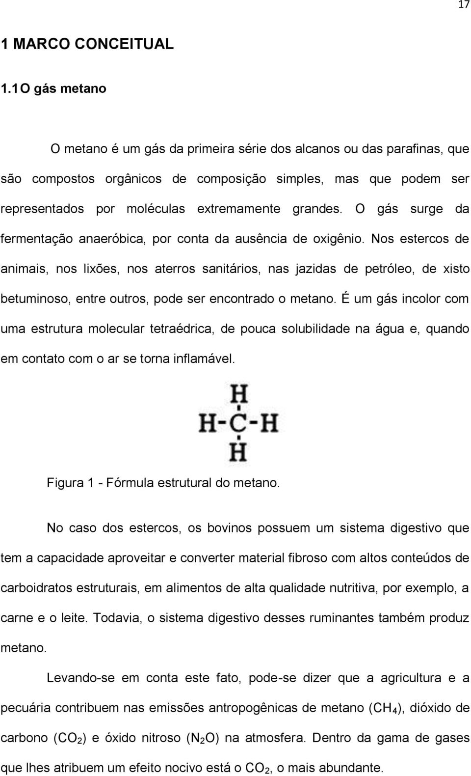 O gás surge da fermentação anaeróbica, por conta da ausência de oxigênio.