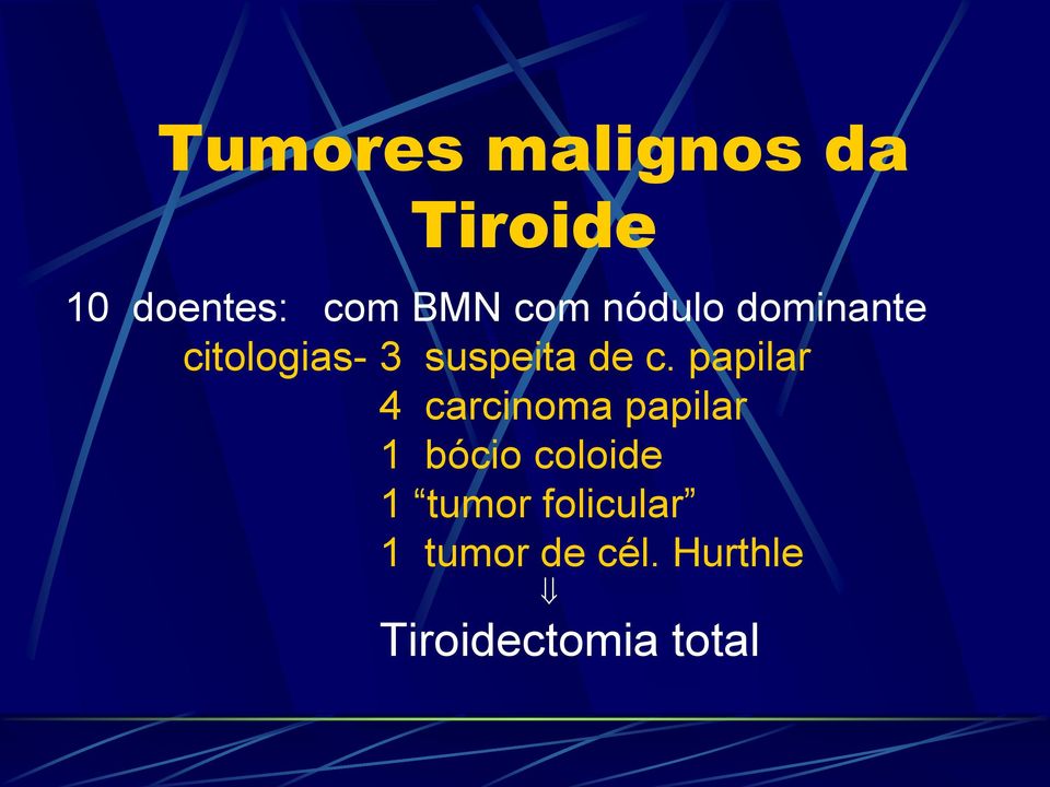 papilar 4 carcinoma papilar 1 bócio