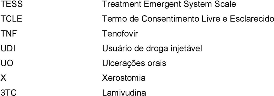 Livre e Esclarecido Tenofovir Usuário de