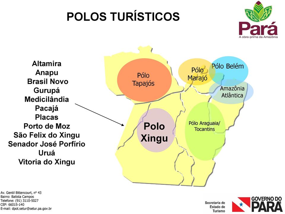 Senador José Porfírio Uruá Vitoria do Xingu Pólo Tapajós