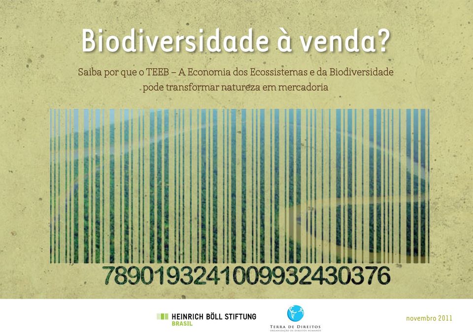 Ecossistemas e da Biodiversidade