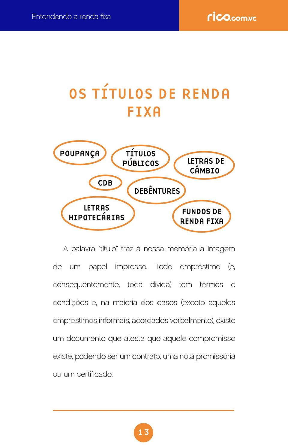 Todo empréstimo (e, consequentemente, toda dívida) tem termos e condições e, na maioria dos casos