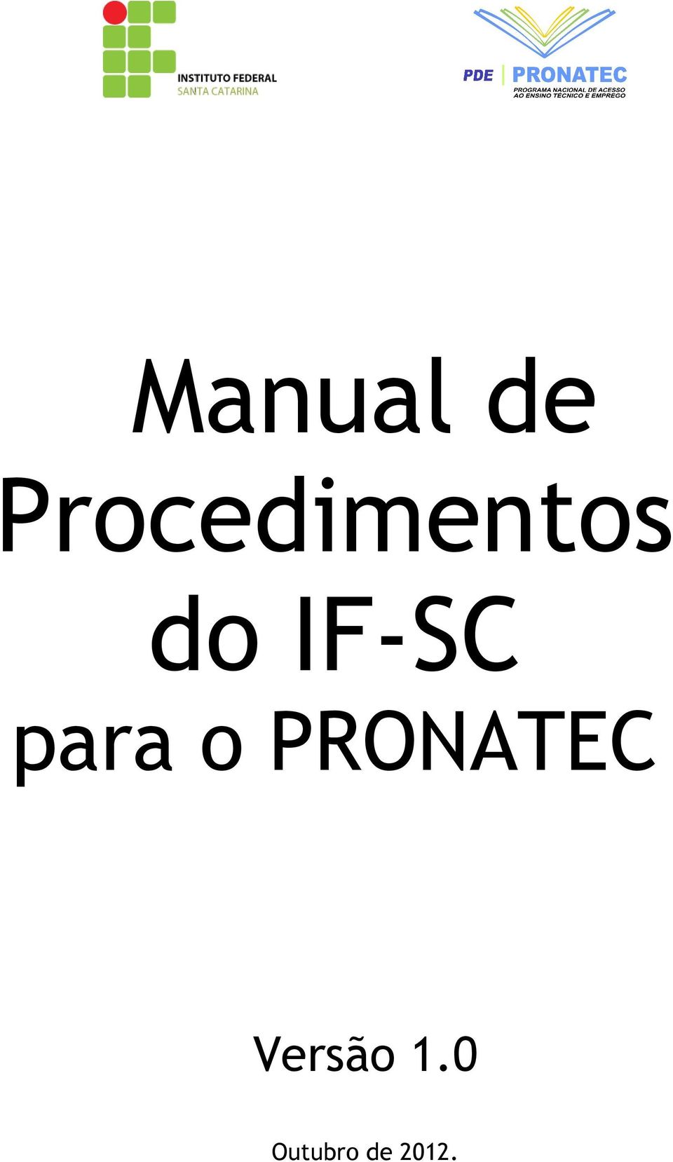 IF-SC para o