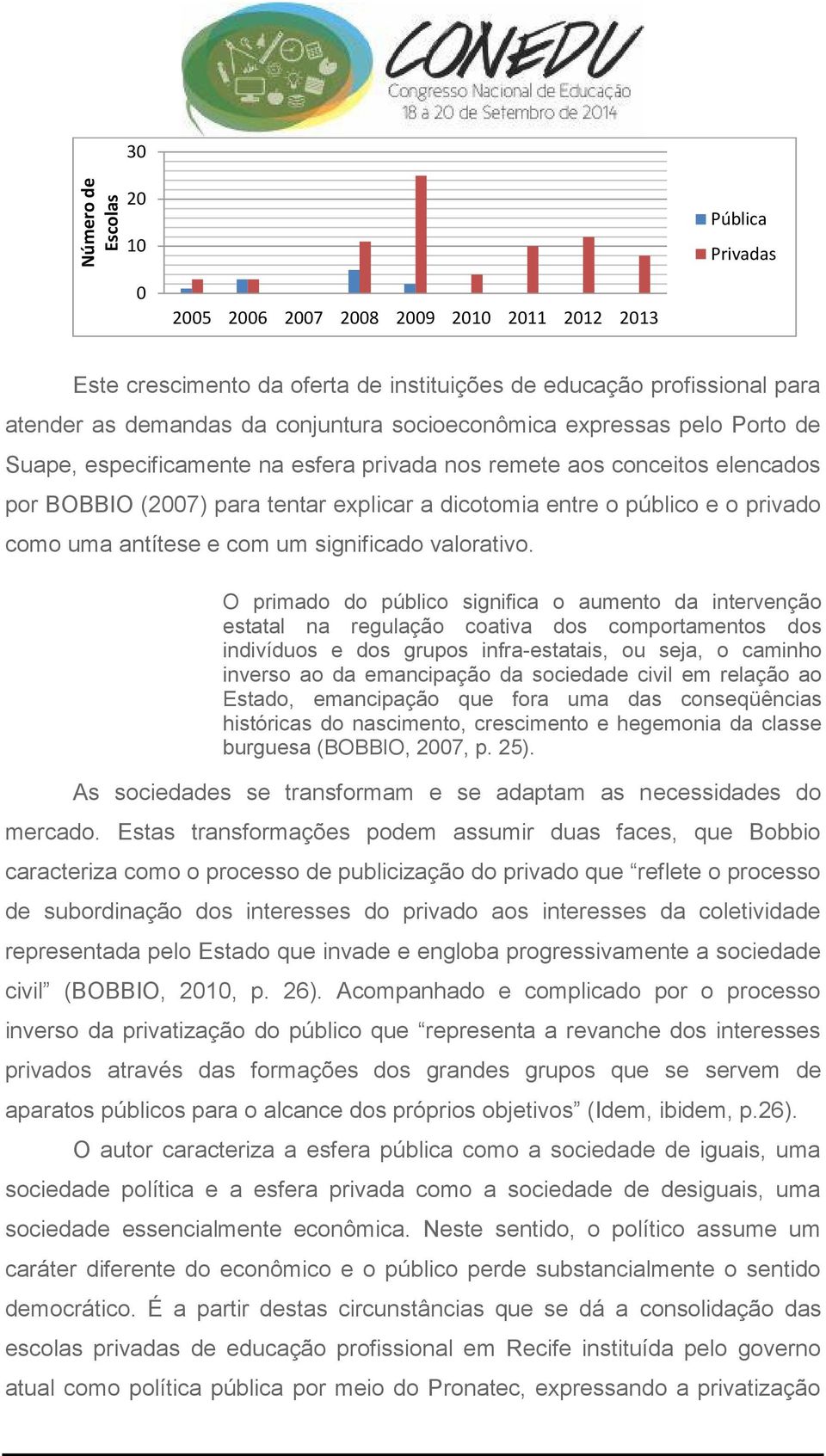 uma antítese e com um significado valorativo.