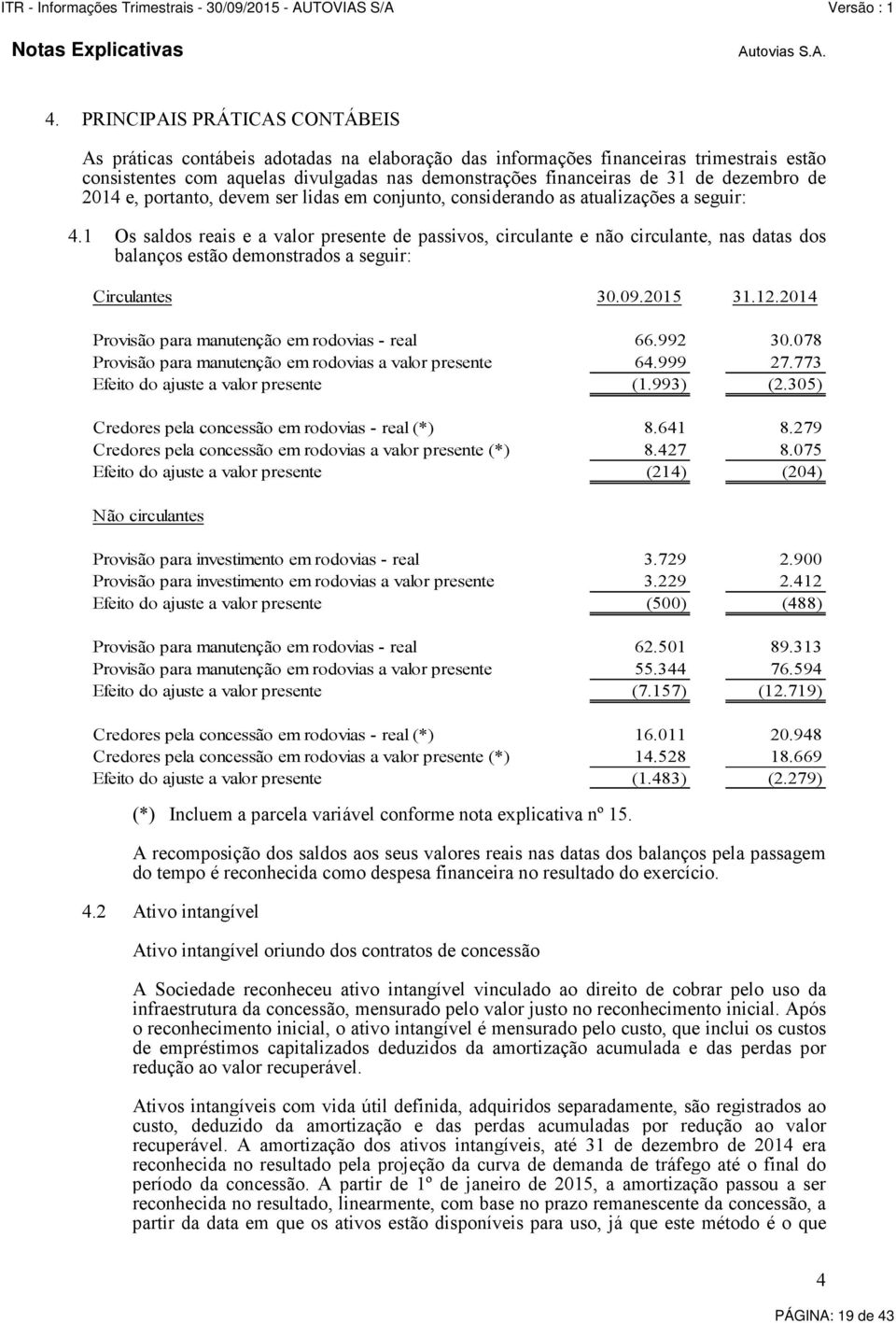 dezembro de 2014 e, portanto, devem ser lidas em conjunto, considerando as atualizações a seguir: 4.