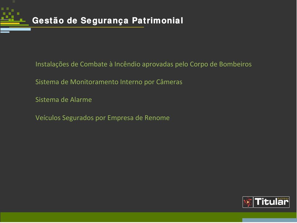 Bombeiros Sistema de Monitoramento Interno por