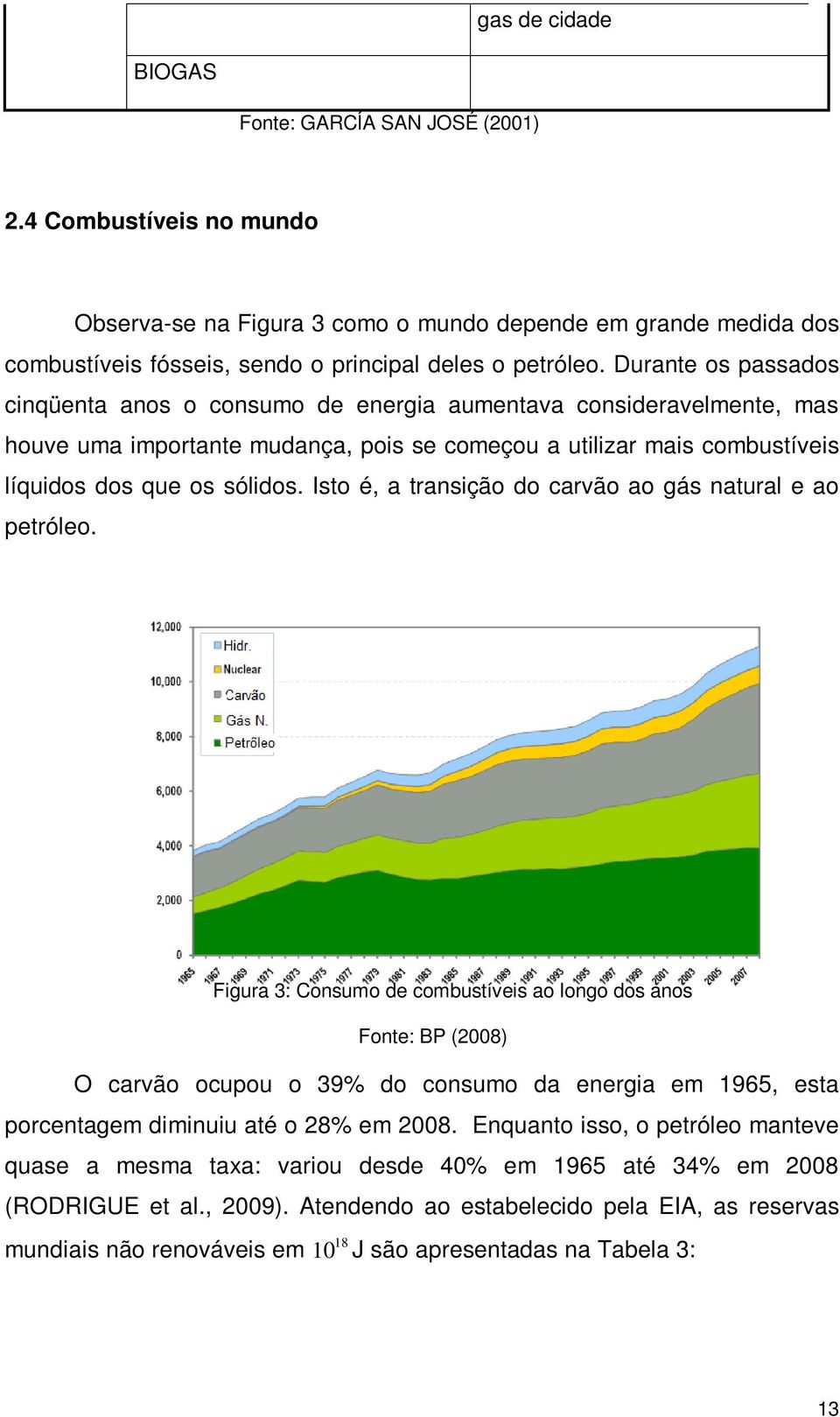 Isto é, a transição do carvão ao gás natural e ao petróleo.