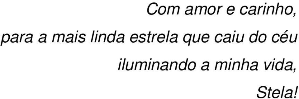 estrela que caiu do céu