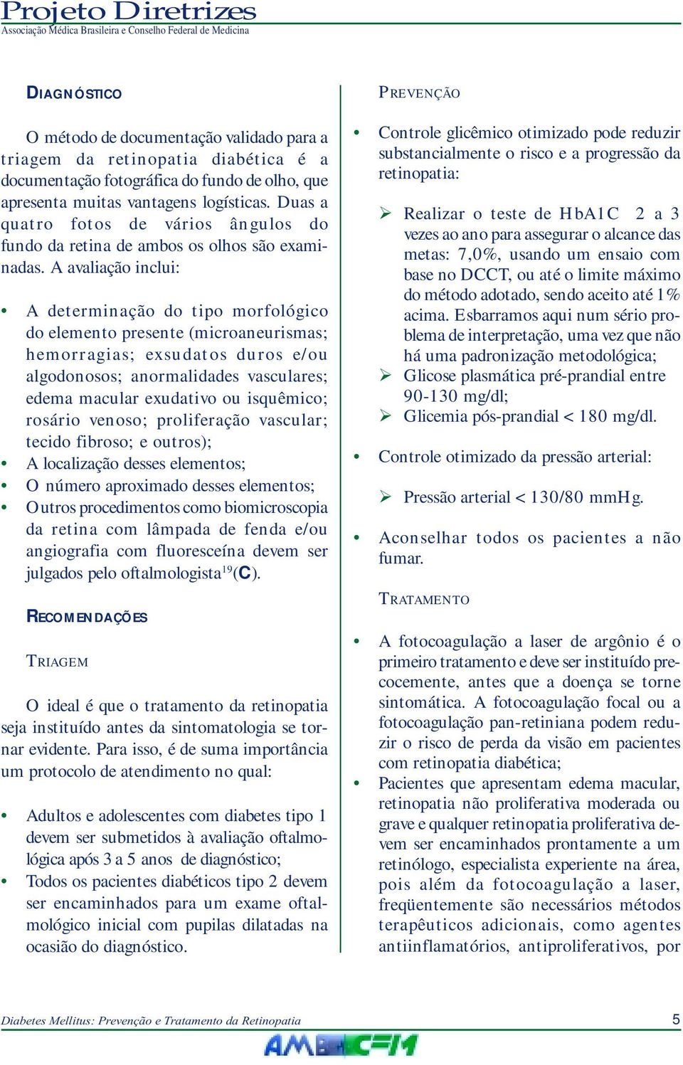 A avaliação inclui: A determinação do tipo morfológico do elemento presente (microaneurismas; hemorragias; exsudatos duros e/ou algodonosos; anormalidades vasculares; edema macular exudativo ou