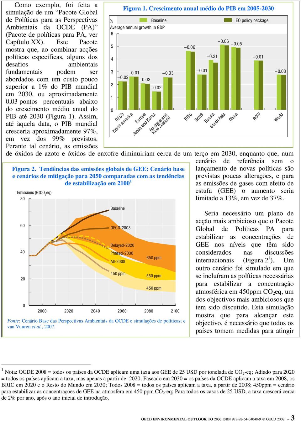 Capítulo XX). Este Pacote mostra que, ao combinar acções 6 5 0.06 0.06 0.05 políticas específicas, alguns dos 0.21 4 0.01 desafios ambientais fundamentais podem ser 3 0.02 0.01 0.01 0.03 0.