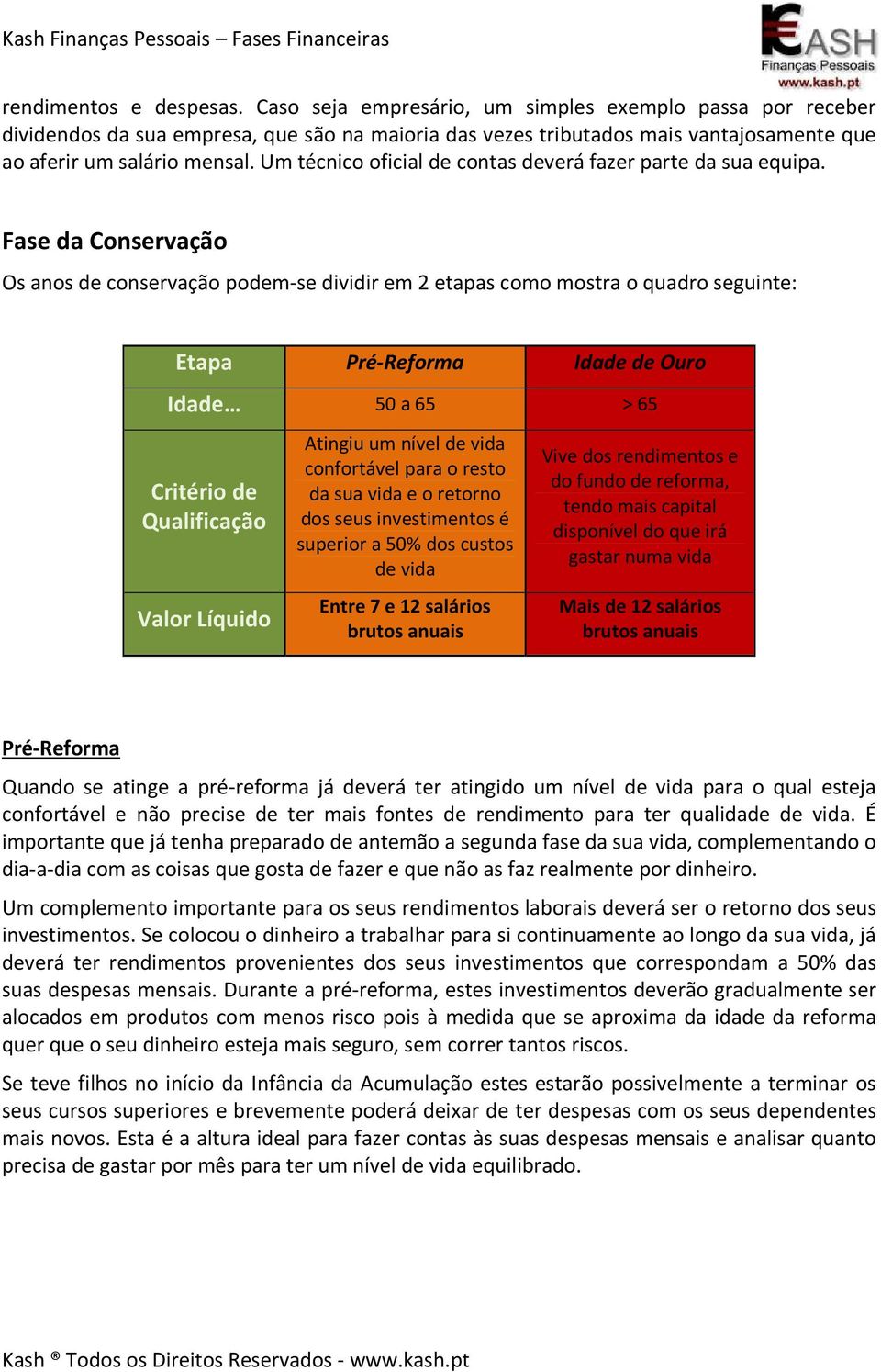 Um técnico oficial de contas deverá fazer parte da sua equipa.