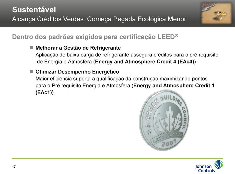 créditos para o pré requisito de Energia e Atmosfera (Energy and Atmosphere Credit 4 (EAc4)) Otimizar Desempenho Energético Maior