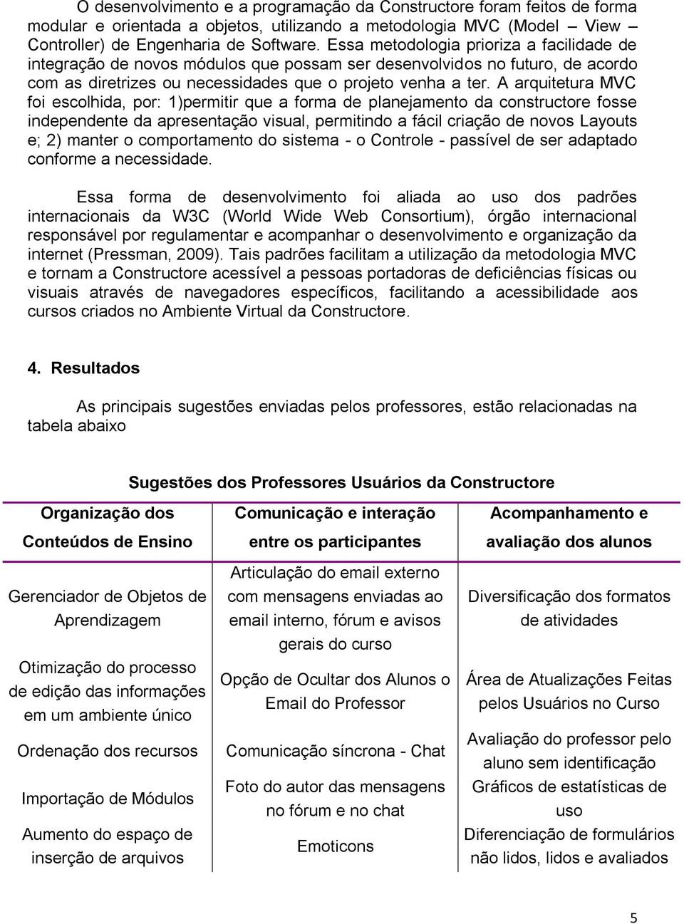 A arquitetura MVC foi escolhida, por: 1)permitir que a forma de planejamento da constructore fosse independente da apresentação visual, permitindo a fácil criação de novos Layouts e; 2) manter o