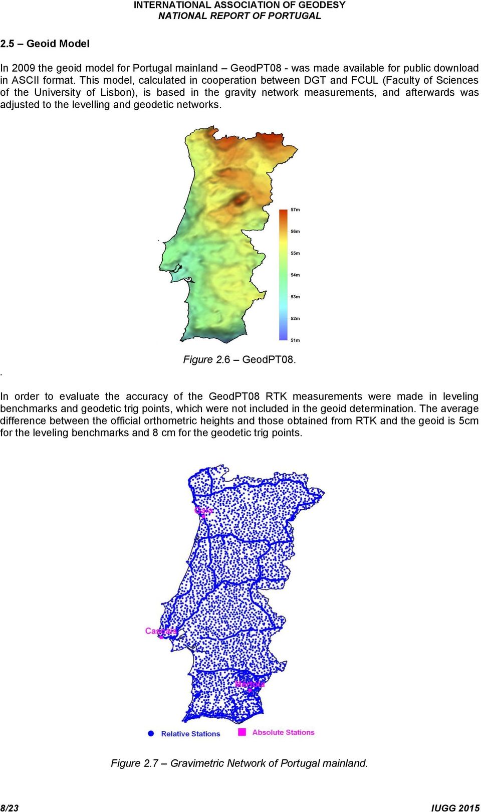 levelling and geodetic networks.. Figure 2.6 GeodPT08.