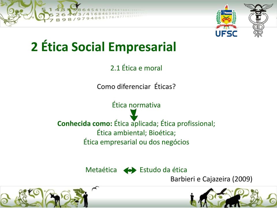 profissional; Ética ambiental; Bioética; Ética